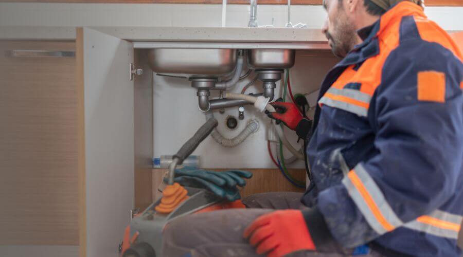 Professional slab leak plumber services in Sulphur, IN